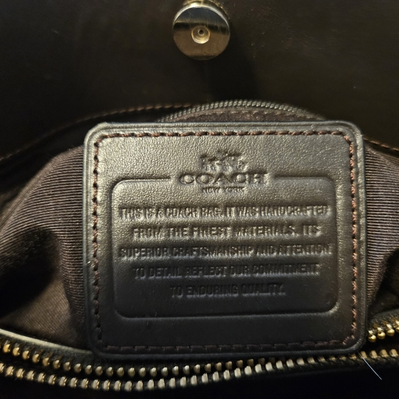 СОАСН (F35876). ВЕАUTIFUL ЕХОТІСPYTHON SNAKE MINETTA SATCHEL BAG!AUTHENTIC COACH - Picture 10 of 14